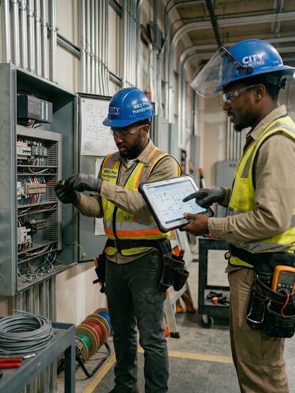 Professional Handyman at Work